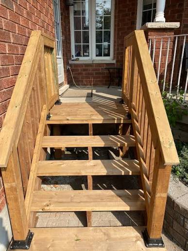 Self Supporting Threshold Ramps